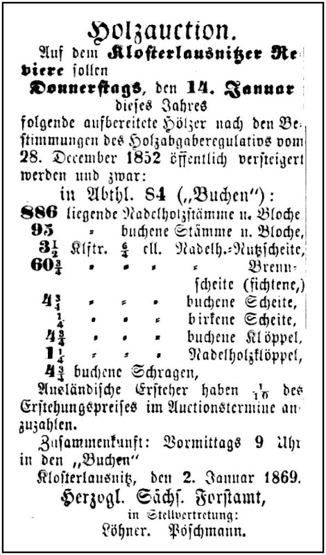 1869-01-14 Kl Holzauktion